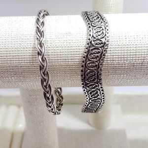 SILVER BRACELETS (HANDMADE)